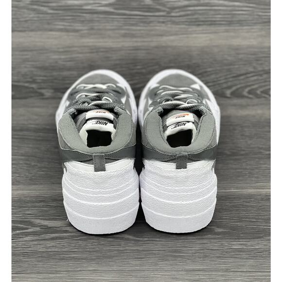 Nike Blazer Low x Sacai, White/Iron Grey | Size 13M [new] DD1877-002 - Picture 3 of 8